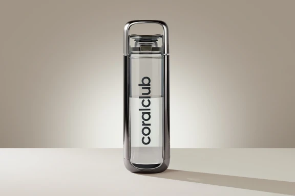 Bottiglia per acqua KOR One, nichel nero